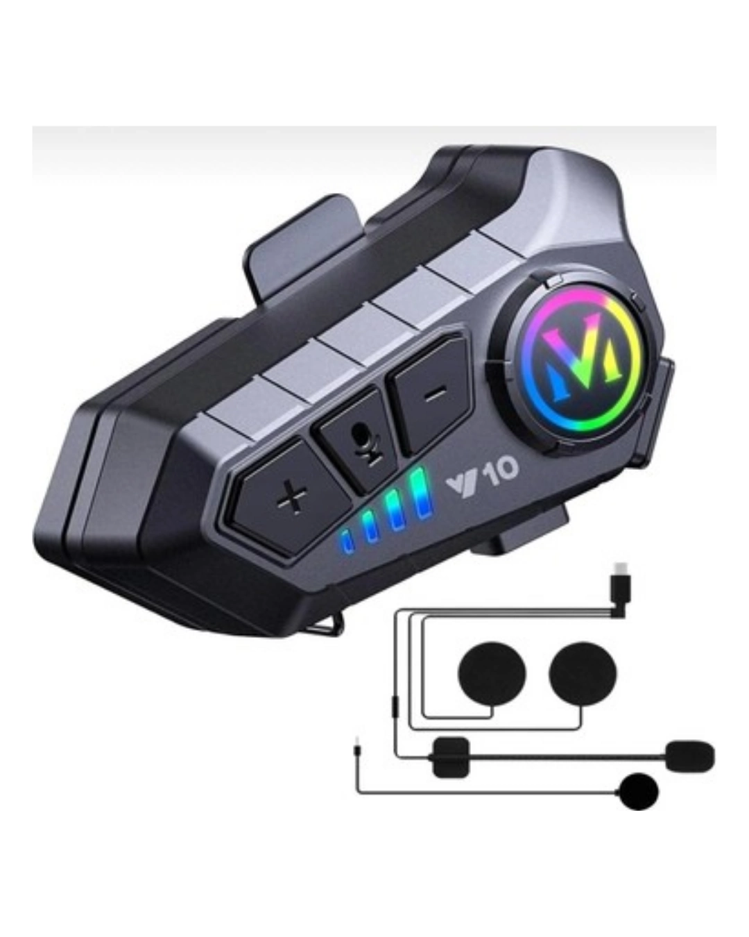 BUĞZ Bluetooth 5.3 Kask İçi Intercom Kulaklık 1000 m Mesafe 1000 mAh