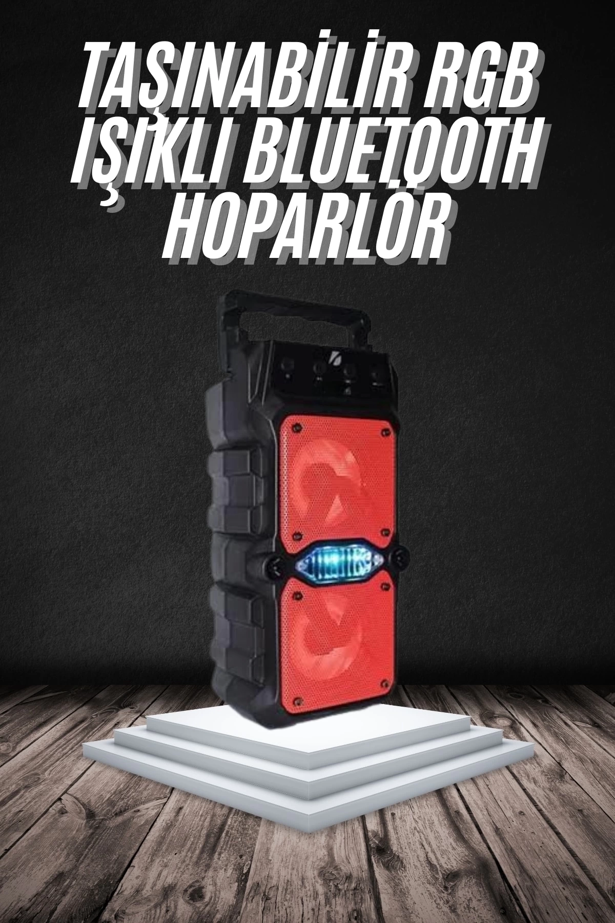 BUĞZ Bluetooth Hoparlör Çift Mikrofonlu Güçlü Ses Kaliteli Kesintisiz Kablosuz