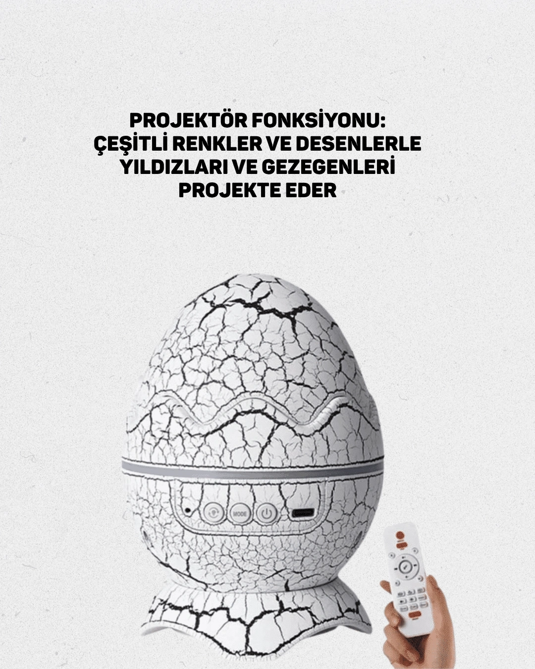 BUĞZ Bluetooth Hoparlör Özellikli 7 Renkli Gece Aydınlatması Yeni Nesil