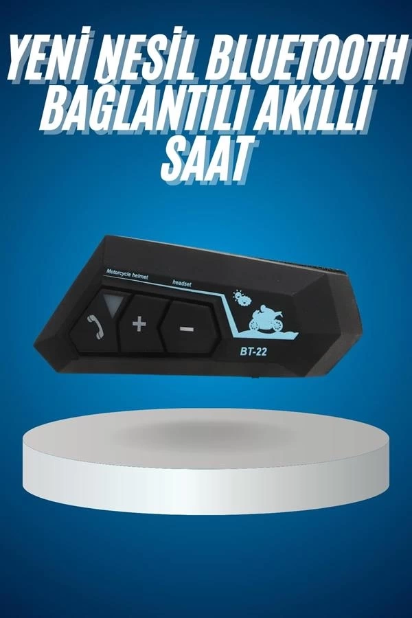 BUĞZ Bluetooth Kask Kulaklığı Intercom 5.0 Bluetooth Android ve İOS Uyumlu