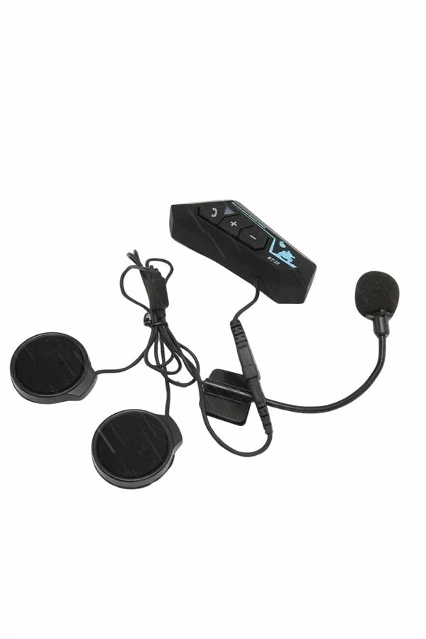 BUĞZ Bluetooth Kask Kulaklığı Intercom 5.0 Bluetooth Android ve İOS Uyumlu