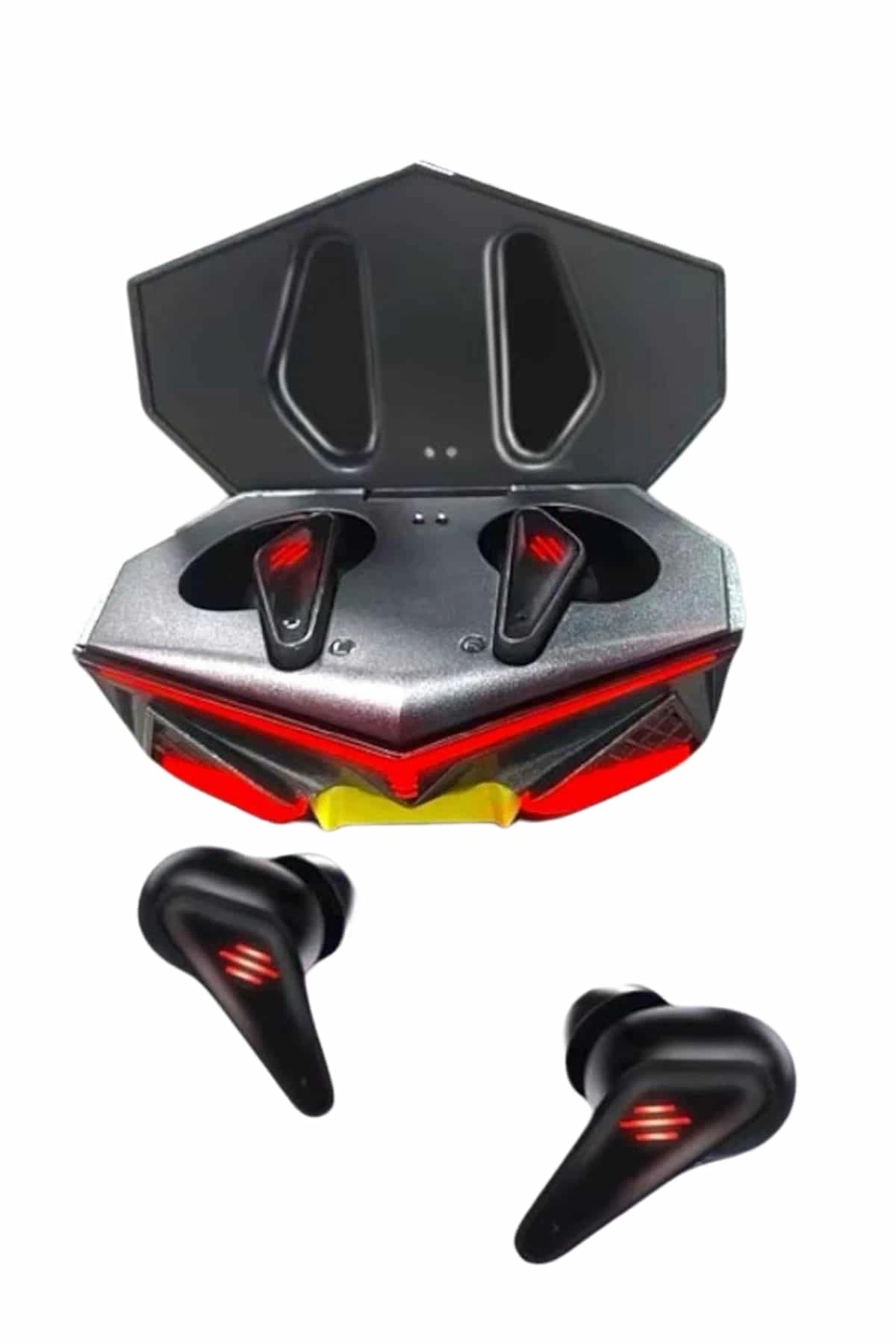 BUĞZ Bluetooth Kulaklık HD Ses Kaliteli Işıklı Metal Kasa Ios Android Uyumlu Mikrofonlu
