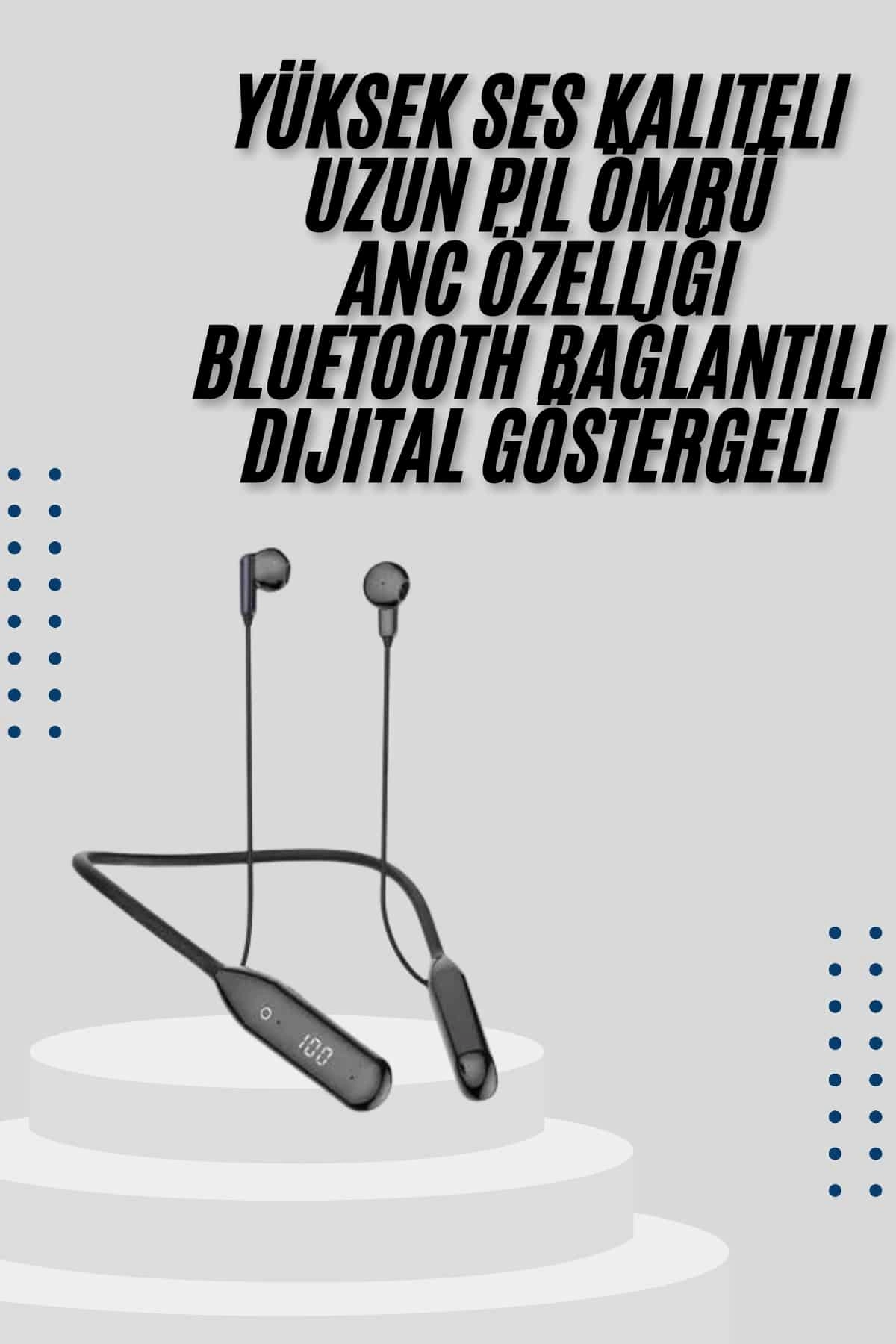 BUĞZ BLUETOOTH KULAKLIK KABLOLU ANDROİD VE İOS UYUMLU ANC ÖZELLİKLİ 100 SAAT SARJ - BUĞZ BUĞZ BLUETOOTH KULAKLIK KABLOLU ANDROİD VE İOS UYUMLU ANC ÖZELLİKLİ 100 SAAT SARJ - BUĞZ