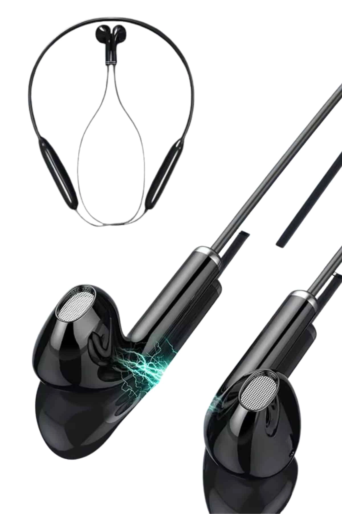 BUĞZ BLUETOOTH KULAKLIK KABLOLU ANDROİD VE İOS UYUMLU ANC ÖZELLİKLİ 100 SAAT SARJ - BUĞZ BUĞZ BLUETOOTH KULAKLIK KABLOLU ANDROİD VE İOS UYUMLU ANC ÖZELLİKLİ 100 SAAT SARJ - BUĞZ