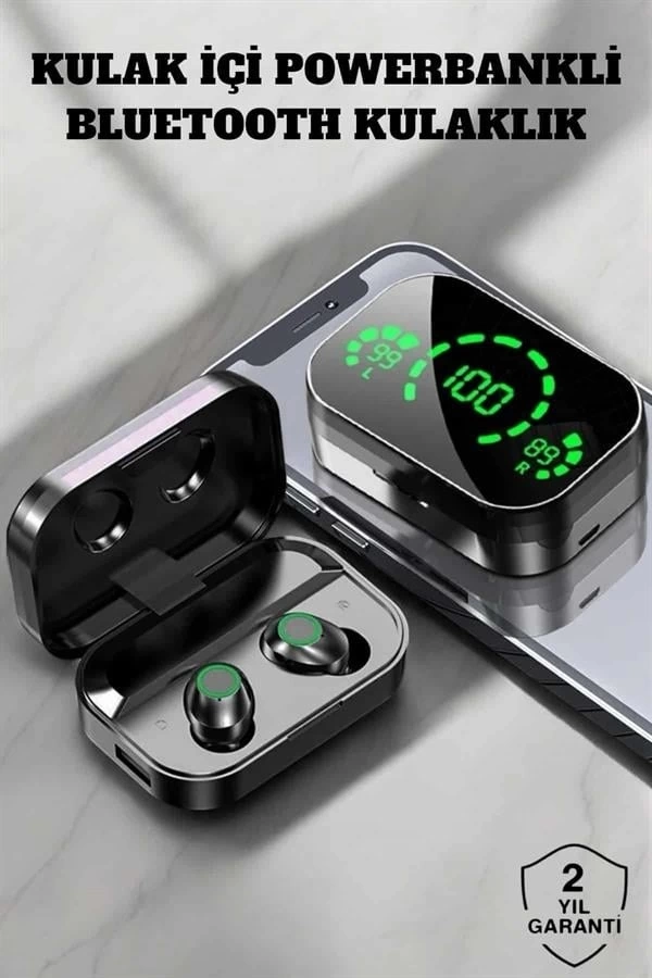 BUĞZ Bluetooth Kulaklık Mikrofonlu Dokunmatik Kontrol ANC Özelliği