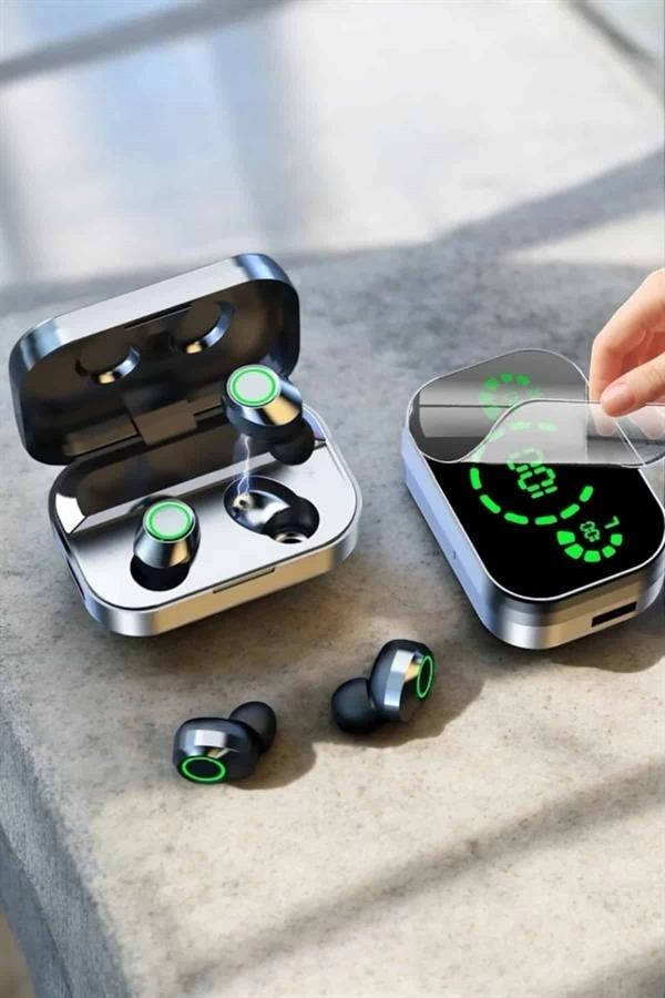 BUĞZ Bluetooth Kulaklık Mikrofonlu Dokunmatik Kontrol ANC Özelliği