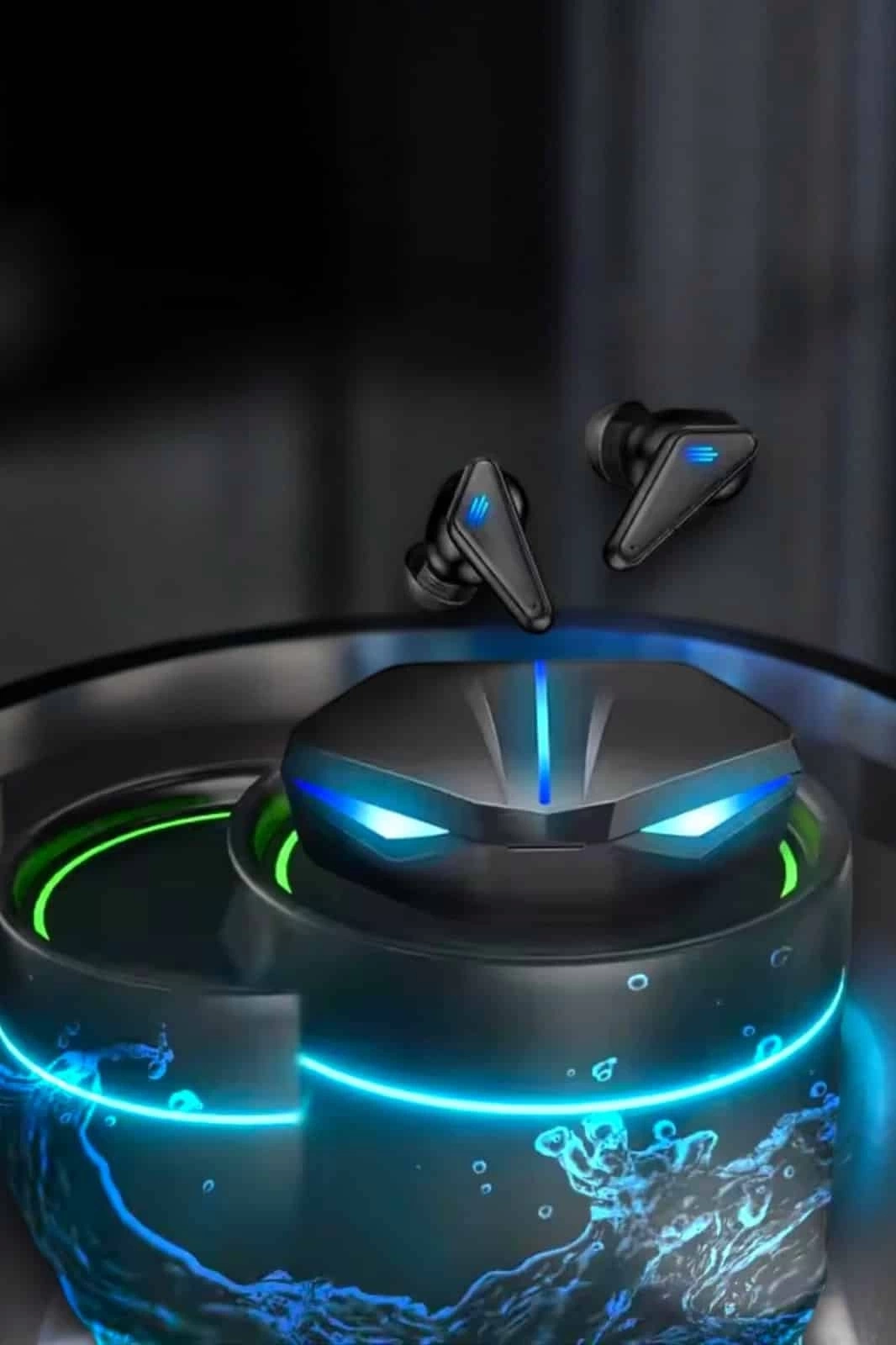 BUĞZ Bluetooth Oyuncu Kulaklığı Led Işıklı Kablosuz ANC Özelliği