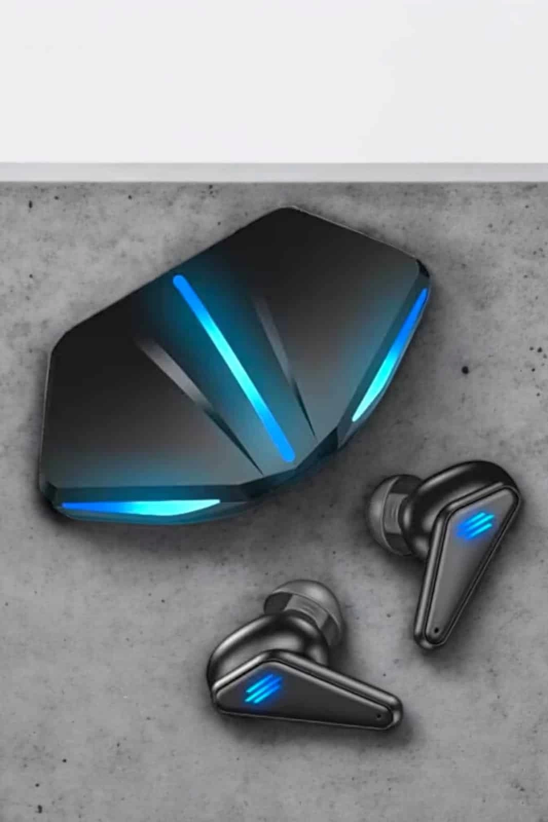 BUĞZ Bluetooth Oyuncu Kulaklığı Led Işıklı Kablosuz ANC Özelliği