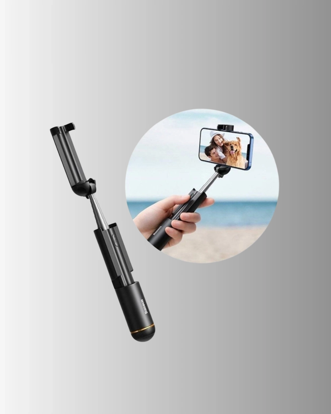BUĞZ Bluetooth Selfie Çubuğu – Uzaktan Kumandalı