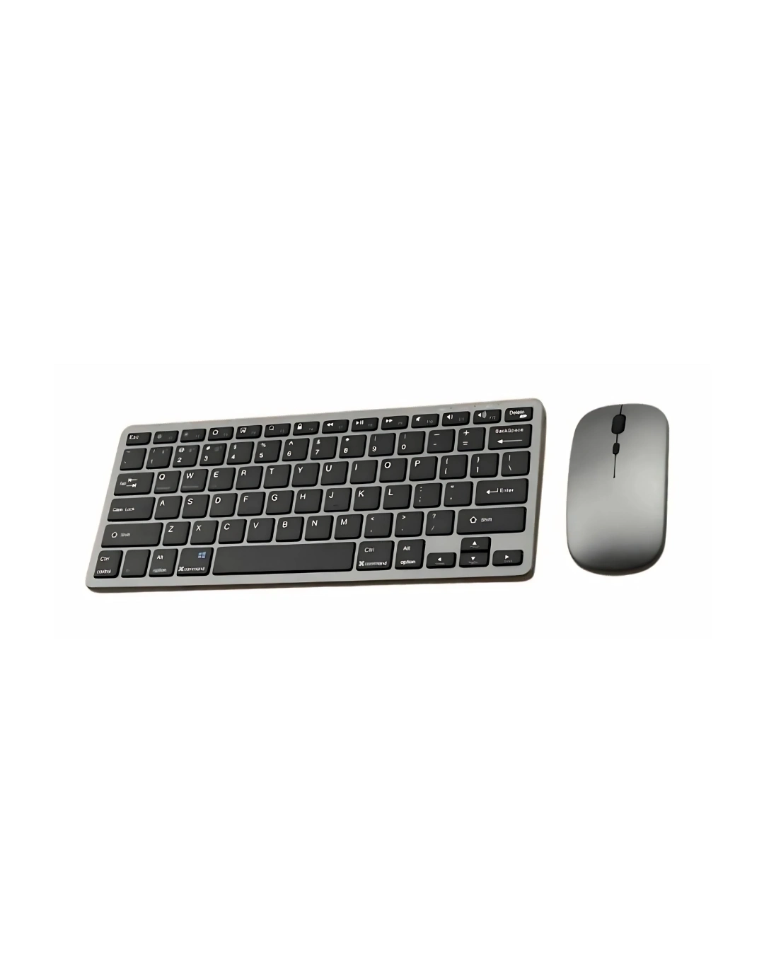 BUĞZ Bluetooth ve 2.4G Destekli Kablosuz Klavye Mouse Seti Şarj Edilebilir