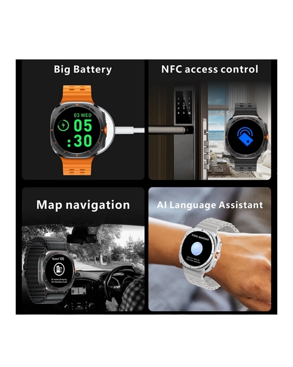 BUĞZ Bluetooth ve Sesli Görüşme Özellikli Akıllı Saat | 2 BUĞZ Bluetooth ve Sesli Görüşme Özellikli Akıllı Saat | 2