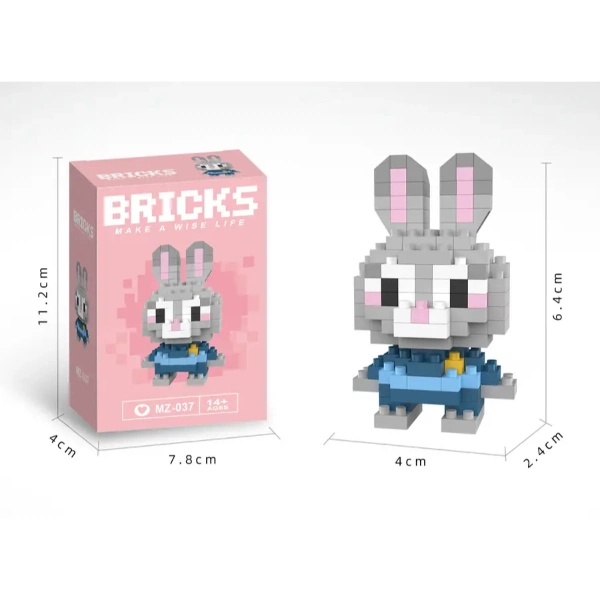 BUĞZ ZOOTROPOLİS JUDY HOPPS MİNİ TAVŞAN LEGO FİGÜRÜ