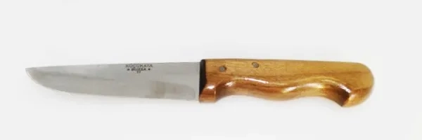BUĞZ Bursa İnce Küt Kasap Bıçağı No:1, 13 Cm - Ahşap Sap