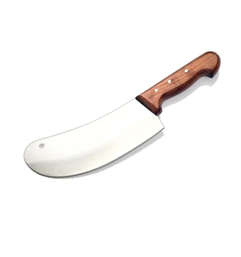 BUĞZ Bursa Paslanmaz Mutfak Soğan Satırı, Börek Bıçağı No:1, 15 Cm - Ahşap Sap BUĞZ Bursa Paslanmaz Mutfak Soğan Satırı, Börek Bıçağı No:1, 15 Cm - Ahşap Sap