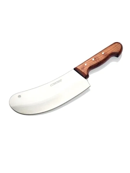BUĞZ Bursa Paslanmaz Mutfak Soğan Satırı, Börek Bıçağı No:2, 18 Cm - Ahşap Sap BUĞZ Bursa Paslanmaz Mutfak Soğan Satırı, Börek Bıçağı No:2, 18 Cm - Ahşap Sap