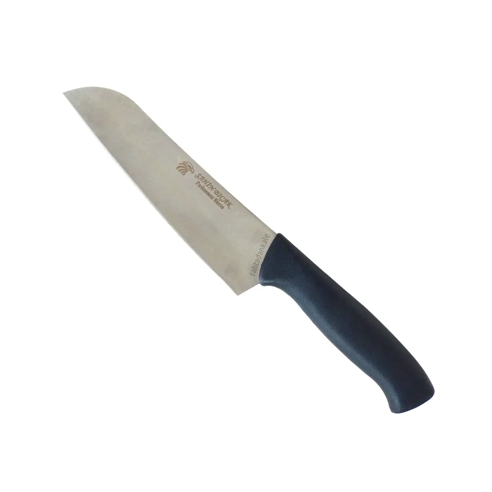 BUĞZ Bursa Santoku Şef Bıçağı 17 Cm, Plastik Sap BUĞZ Bursa Santoku Şef Bıçağı 17 Cm, Plastik Sap