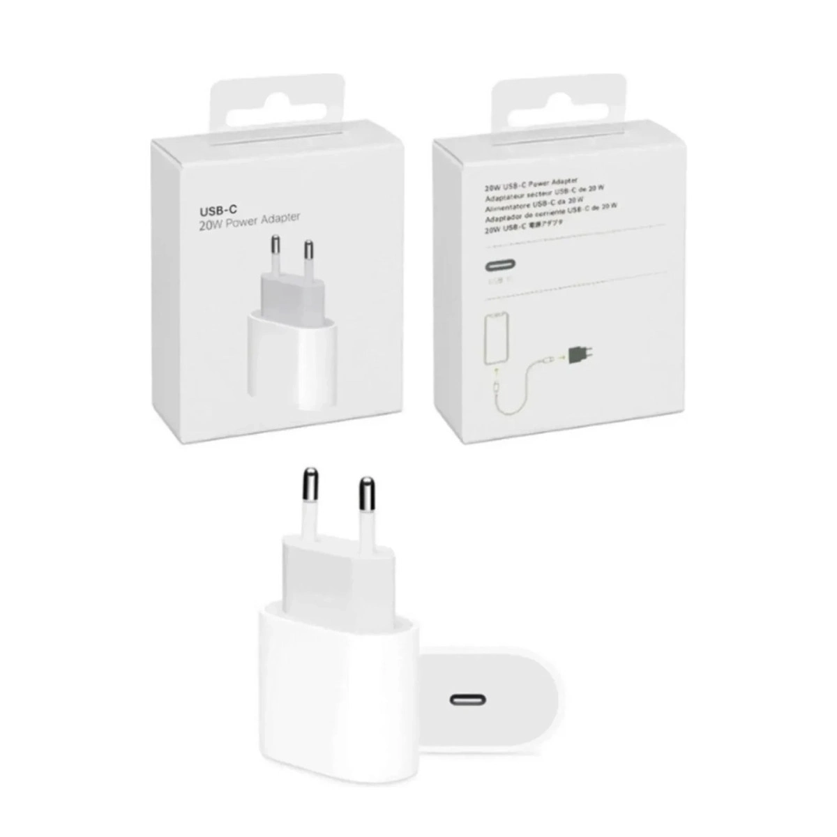 BUĞZ Ca-11 20w Type-c Şarj Adaptörü - Beyaz BUĞZ Ca-11 20w Type-c Şarj Adaptörü - Beyaz