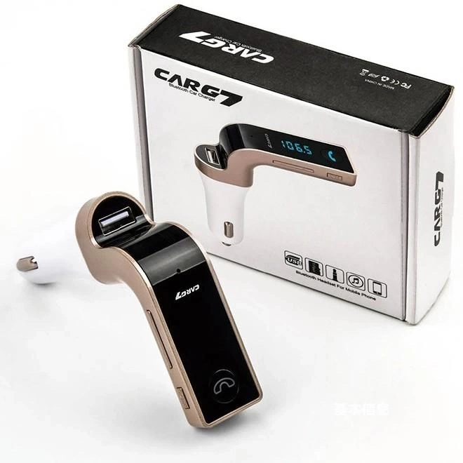 BUĞZ Carg7 Bluetooth Araç Fm Transmitter Usb Girişli