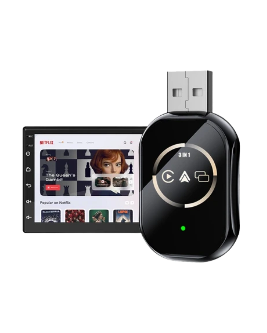 BUĞZ CarPlay Destekli Araçlar İçin Kablosuz Android Auto Dönüştürücü