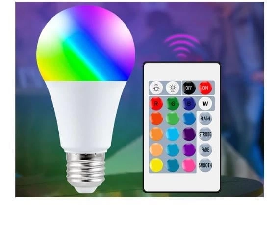 BUĞZ CATA CT 4058 9W Led Ampul RGB Kumandalı