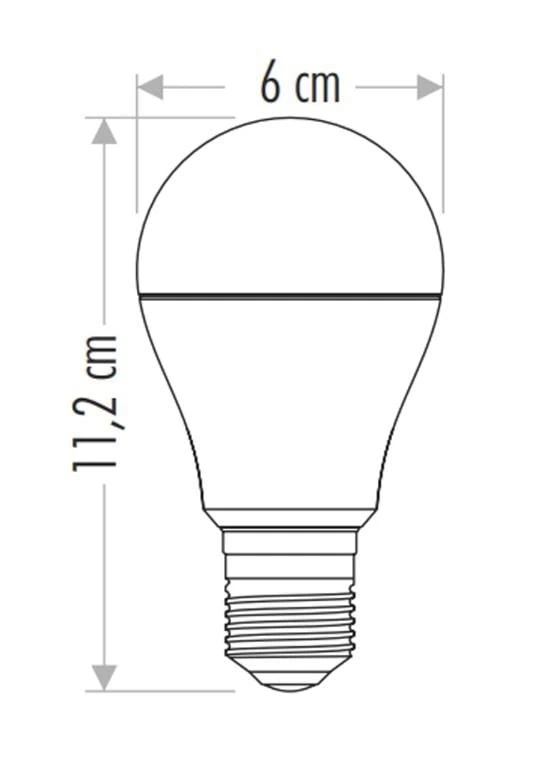 BUĞZ CATA CT 4058 9W Led Ampul RGB Kumandalı