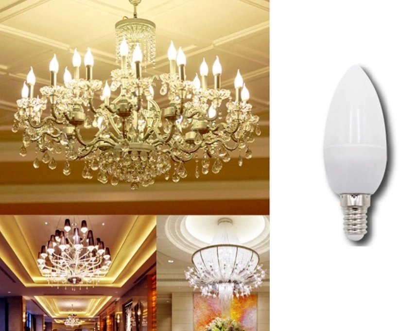 BUĞZ CATA CT 4079 7W Buji Led Ampül 6400K Beyaz Işık E14 Duy