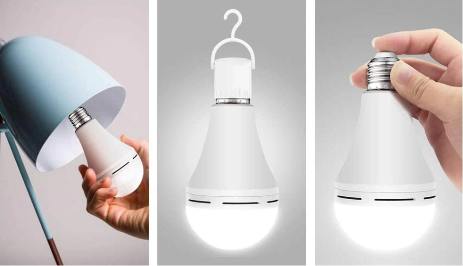 BUĞZ CATA CT 4229 9W Şarjlı Led Ampul 6400K Beyaz Işık