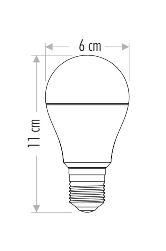 BUĞZ CATA CT 4259 12W Sensörlü Led Ampul 6400K Beyaz Işık