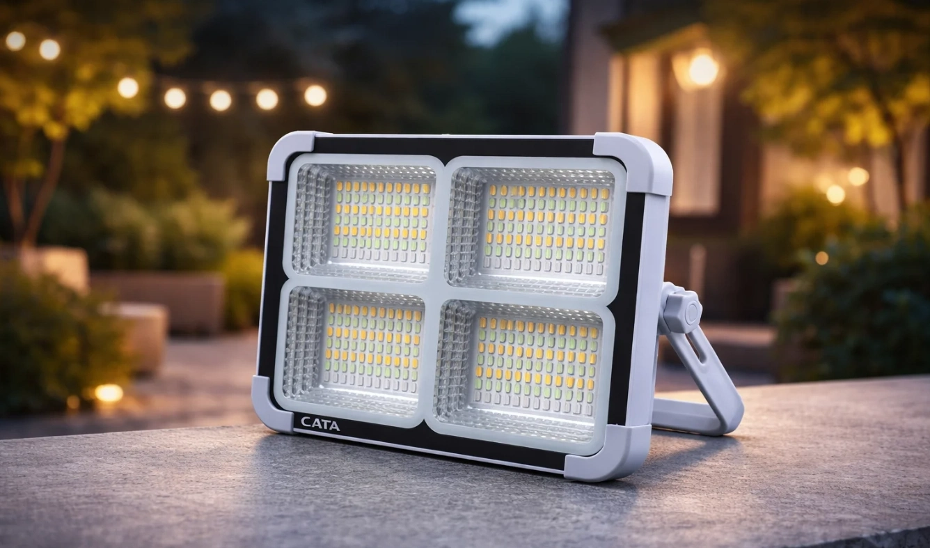 BUĞZ CATA CT 4698 Solar 200W Led Projektör Taşınabilir
