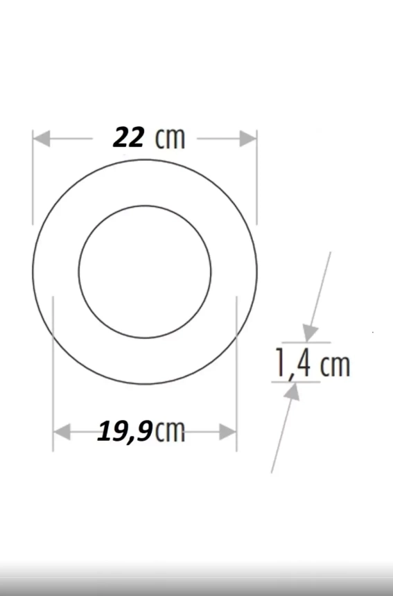 BUĞZ CATA CT 5169 Led Spot 18W 3200K Gün Işığı
