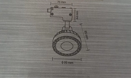 BUĞZ CATA CT 5314 Ledli Ray Spot 33W 3200K Gün Işığı