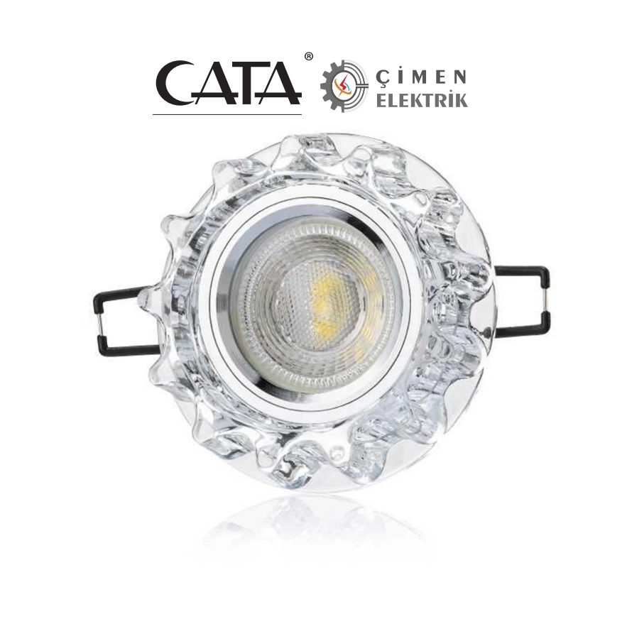 BUĞZ CATA CT 6595 Kristal Cam Led Spot Kasası