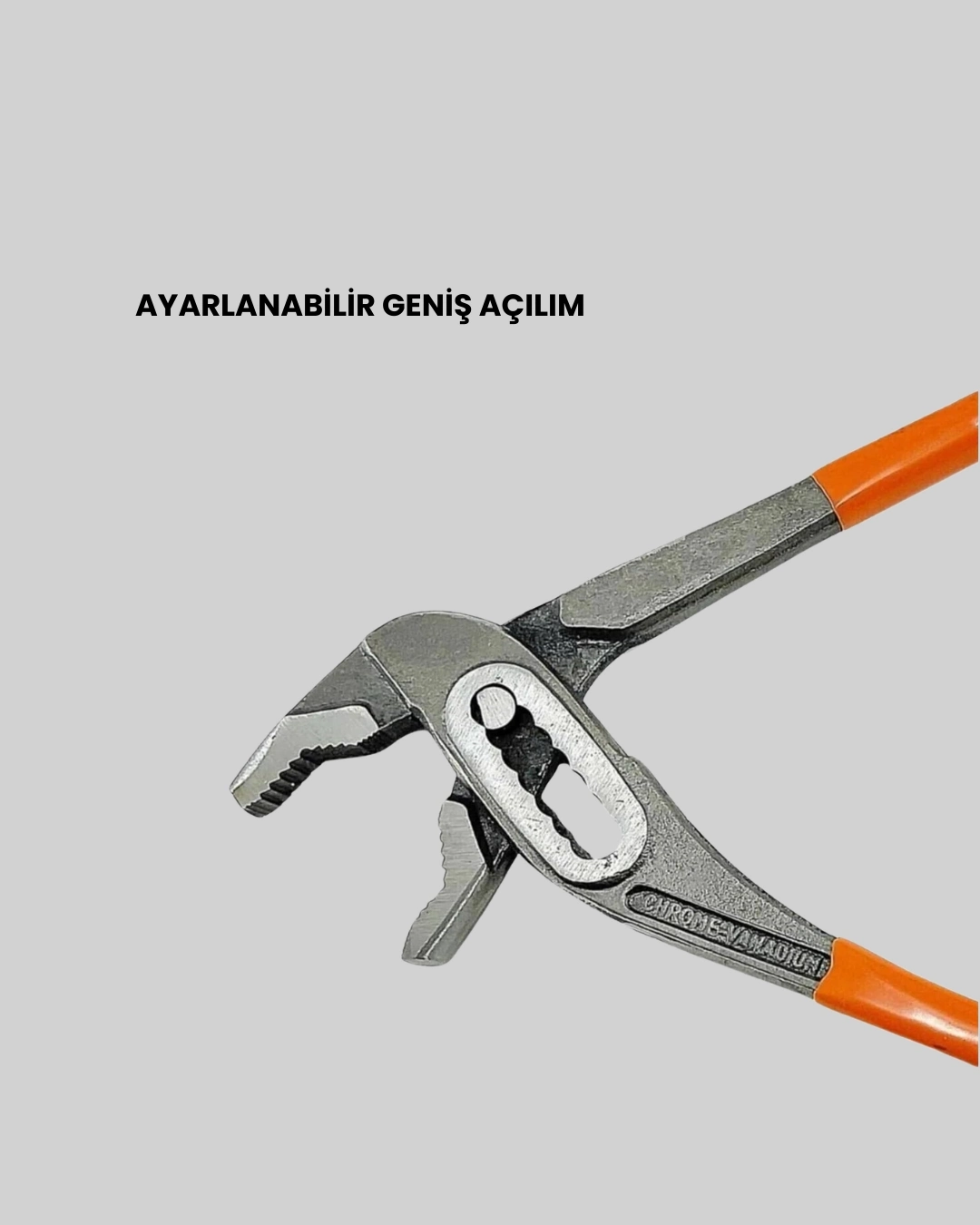 BUĞZ Çelik Alaşımlı Ayarlı Papağan Pense Yalıtımlı Sap