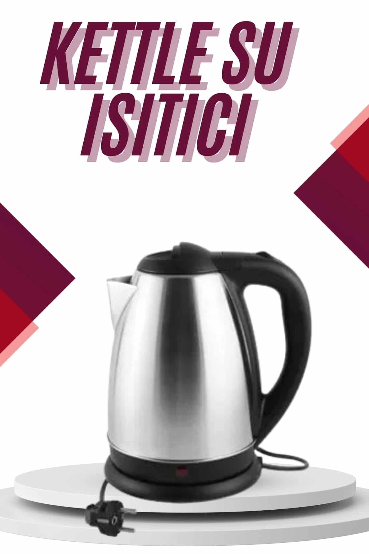 BUĞZ Çelik Su Isıtıcı Kettle Dayanıklı Paslanmaz Çelik Uzun Ömürlü