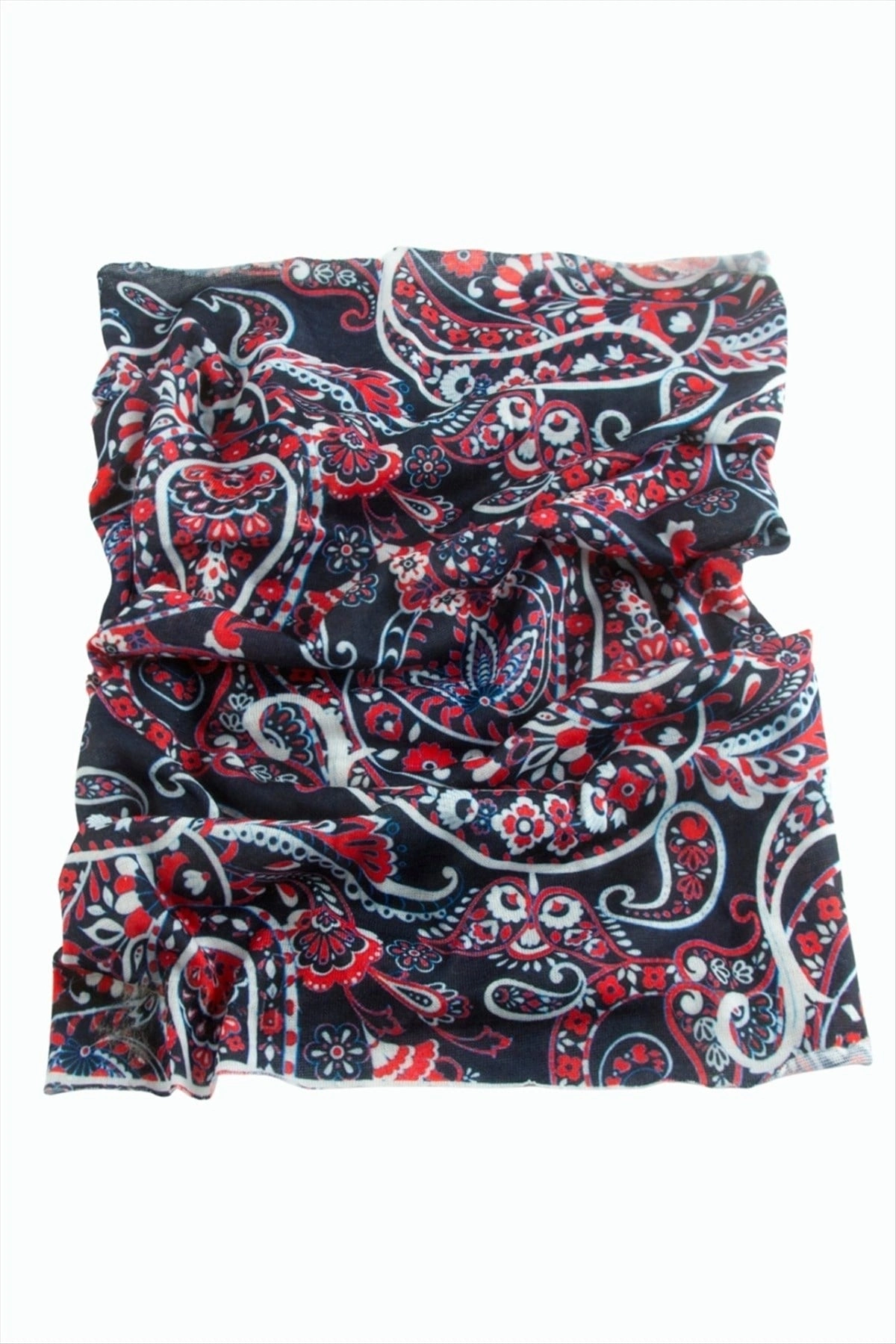 BUĞZ Çiçek Desenli Baff Boyunluk