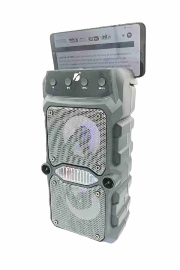 BUĞZ Çift Çıkışlı Güçlü Bataryalı Kablosuz Yüksek Ses Kaliteli Bluetooth Hoparlör