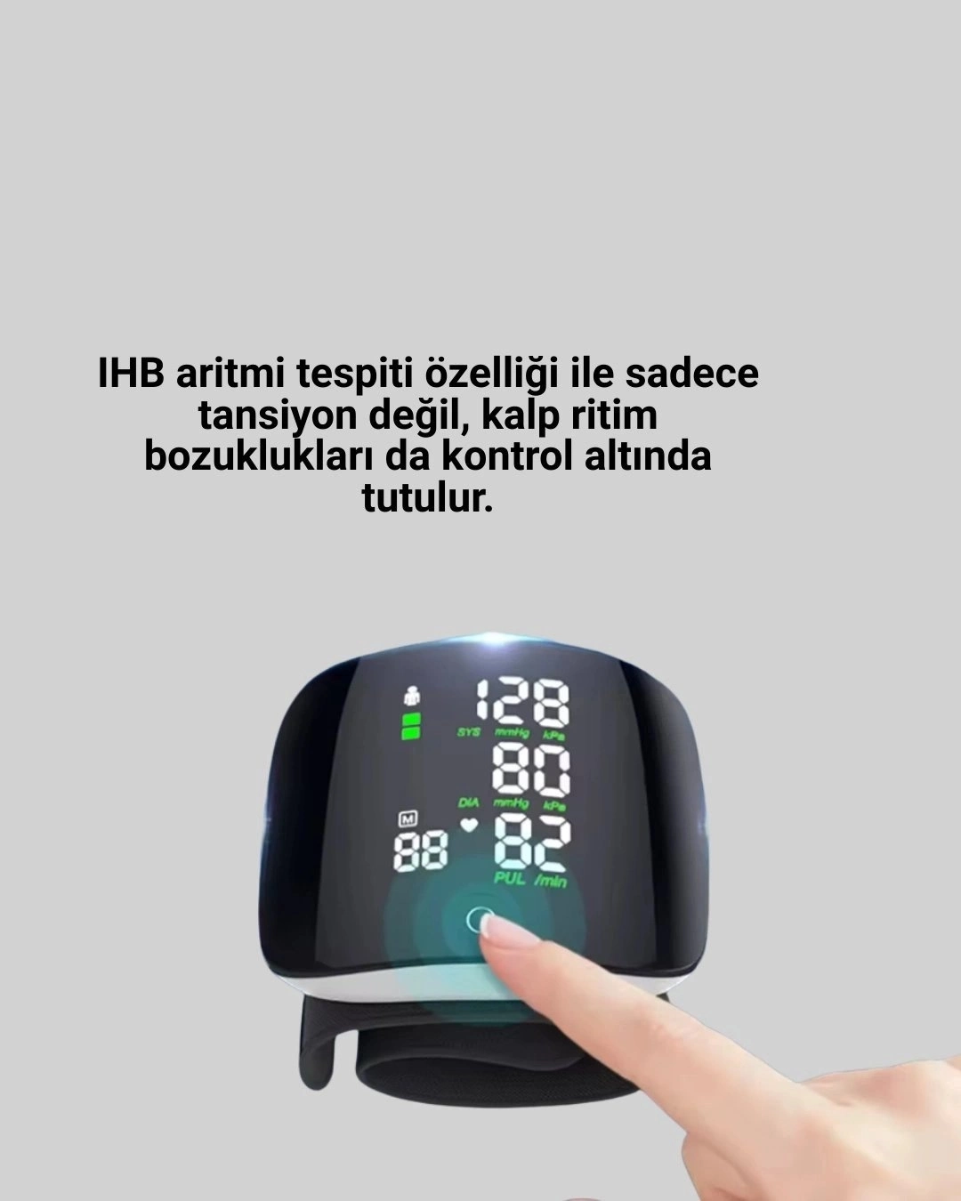 BUĞZ Çift Kullanıcı Hafızalı Tansiyon Ölçer