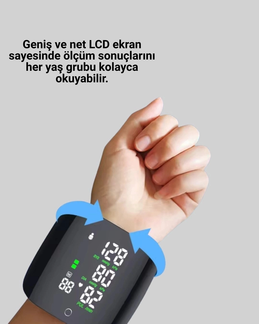 BUĞZ Çift Kullanıcı Hafızalı Tansiyon Ölçer