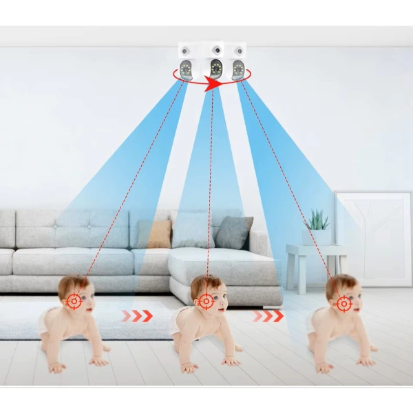 BUĞZ ÇİFT LENSLİ İÇ MEKAN Wİ-Fİ KAMERA