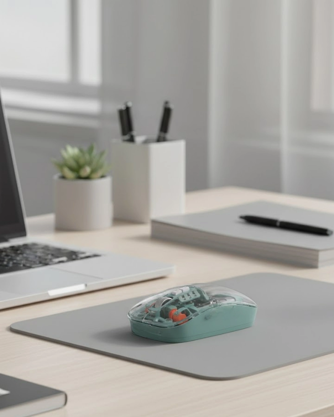 BUĞZ Çift Mod Bağlantılı Kablosuz Mouse Bluetooth ve USB Alıcılı