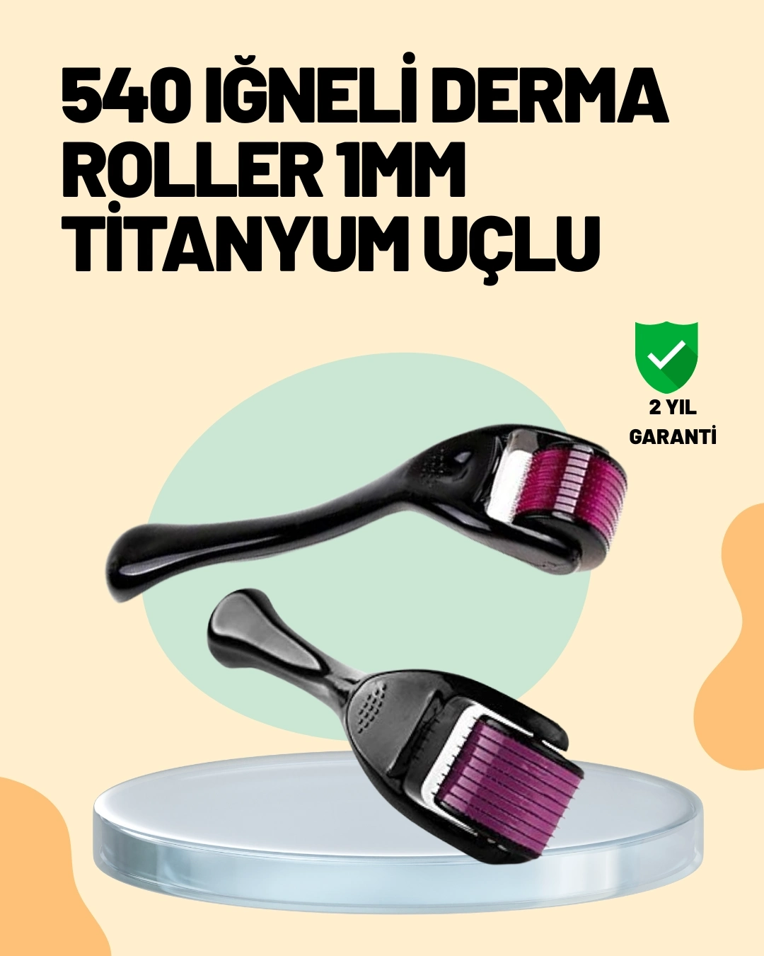 BUĞZ Cilt Yenileyici Derma Roller – Mikro İğneli Bakım Aracı