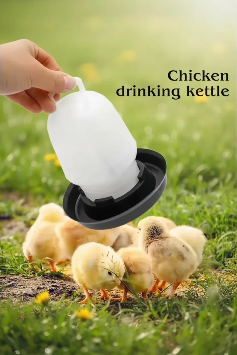 BUĞZ Civciv Suluk 0,75 ML Kaliteli Plastik + Tabak Yemlik