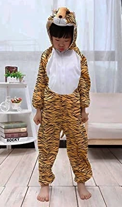 BUĞZ Çocuk Kaplan Kostumu - Aslan Kostümü 4-5 Yaş 100 Cm BUĞZ Çocuk Kaplan Kostumu - Aslan Kostümü 4-5 Yaş 100 Cm