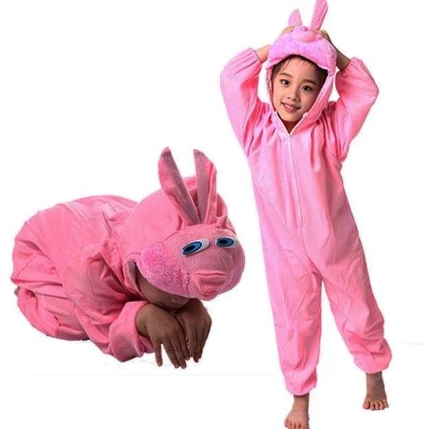 BUĞZ Çocuk Tavşan Kostümü Pembe Renk 2-3 Yaş 80 cm BUĞZ Çocuk Tavşan Kostümü Pembe Renk 2-3 Yaş 80 cm