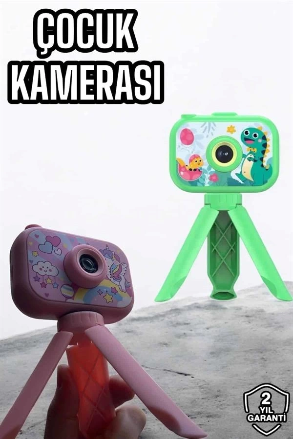 BUĞZ Çocuklara Özel Dijital LCD Ekran 1080P HD Görüntü Kaliteli