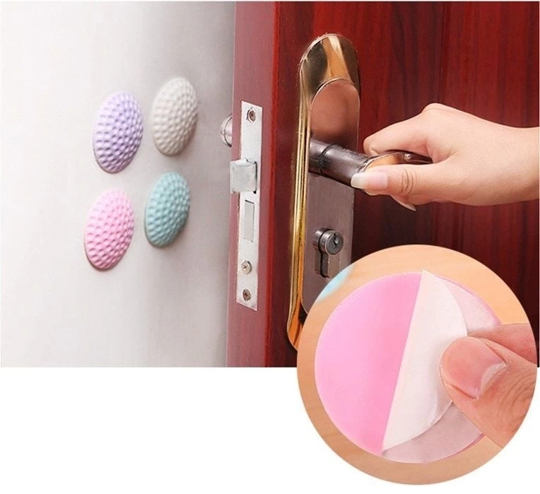 BUĞZ Çok Amaçlı Silikon Kapı Duvar Koruyucu Tampon 4lü Paket