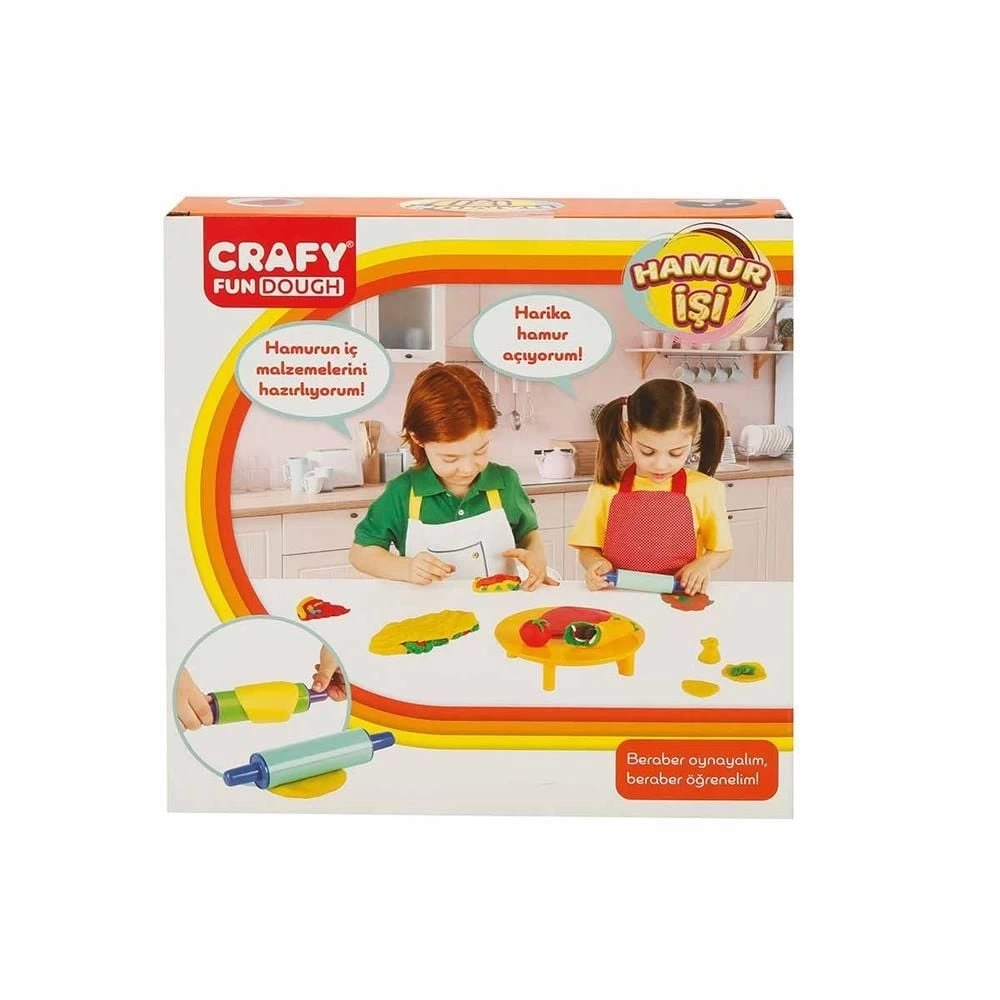 BUĞZ Crafy Hamur İşi Oyun Hamuru Seti 200 g 6 Parça