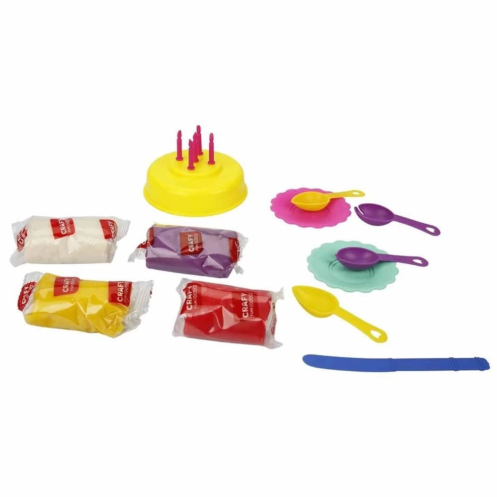 BUĞZ Crafy Nefis Pasta Oyun Hamur Seti 200 g 17 Parça BUĞZ Crafy Nefis Pasta Oyun Hamur Seti 200 g 17 Parça