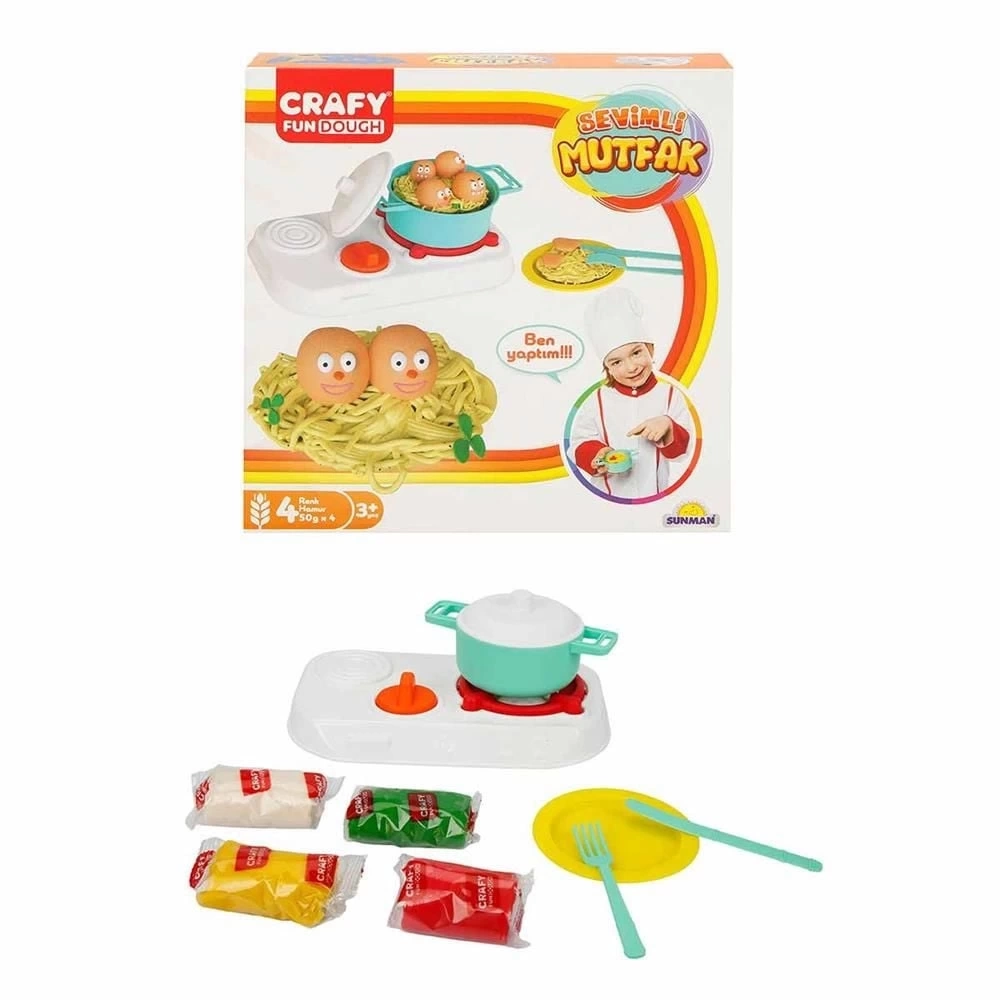 BUĞZ Crafy Sevimli Mutfak 200 g 10 Parça BUĞZ Crafy Sevimli Mutfak 200 g 10 Parça