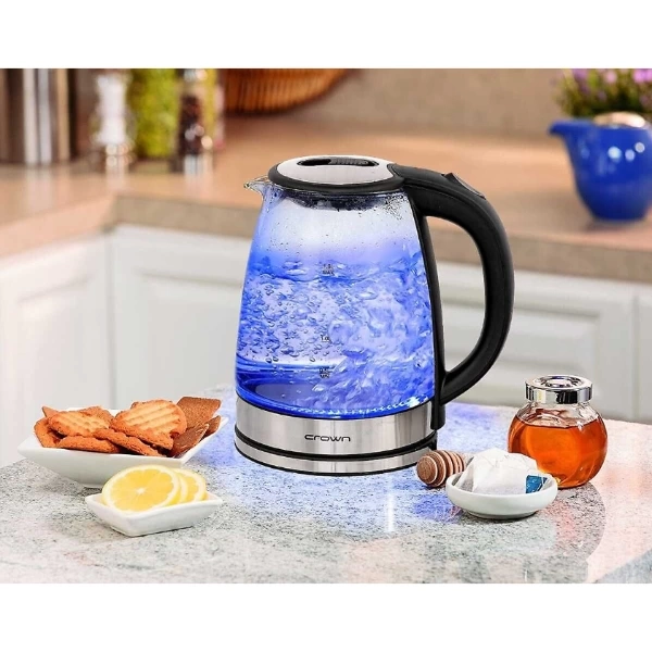 BUĞZ Crown CRW-7204 Cam Kettle Elektrikli Isıtıcı